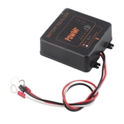 NFTIGB Battery Equalizer Black Solar System Balancer with Reverse Connection Protection 2 X 12V Renewable Energy Controller for Battery Optimization and Extended Lifespan