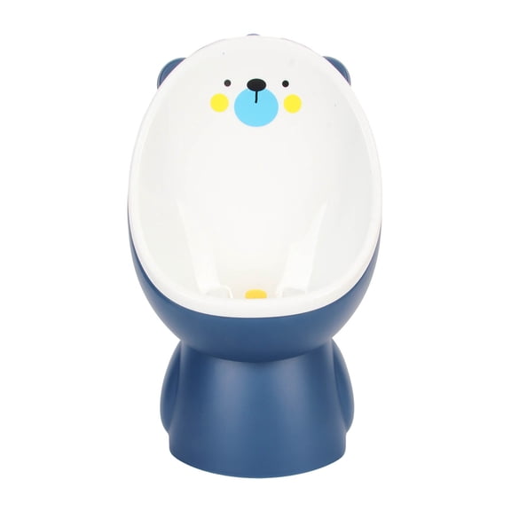 NFTIGB Bear Shape Potty Training Urinal Multipurpose Standing Adjustable Height Pee Trainer for Toddlers Boys Kids Toilet Target Practice, Deep Sea Blue, 18.11 inches / 46 cm