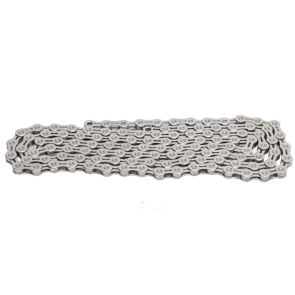 NFTIGB Bicycle Chain 116 Links Fully Plated Variable Speed Bike Chain with Hook and Loop Link Block for Mountain Road Bicycle