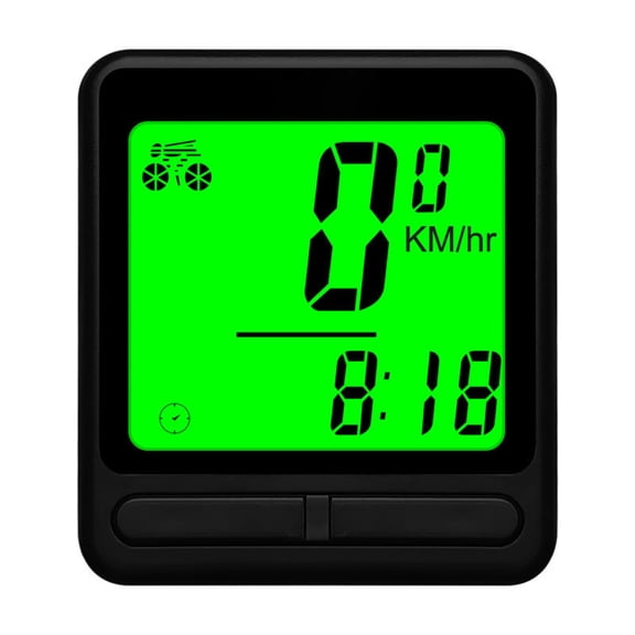 NFTIGB Bicycle Speedometer Rainproof 24 Function Bike Computer with Auto Sleep Wake Up Backlight for Mountain Road Cycling Wired
