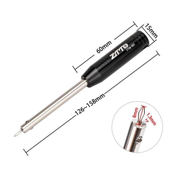 NFTIGB Bicycles Spoke Nipple Removal Installation Wrench, Aluminum Alloy Bike Spoke Driver Tool, Double-Layer Rings Wheel Correct Equipment Cap Tool Kit for Experienced Users and Beginners, Titanium