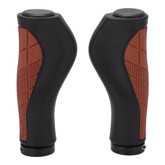 NFTIGB Bike Handlebar Grips Rubber Anti Slip Lock On Handle Protector for Mountain and Folding Bikes Replacement Accessories Ergonomic Design Unisex Pair (5.3 inches / 13.5 cm)