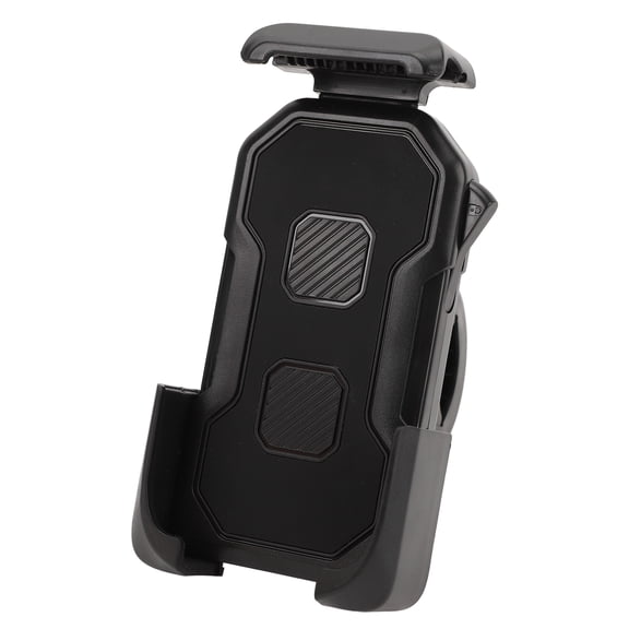 NFTIGB Bike Phone Mount ABS 3 Claw Shockproof Anti Slip Cycling Cell Phone Clamp for Motorcycle Scooter Black