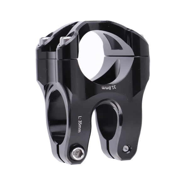 NFTIGB Bike Stem 1.38 inches / 35 mm Lightweight High Strength CNC Aluminum Alloy Handlebar Short Stem for Road Mountain Bikes Black