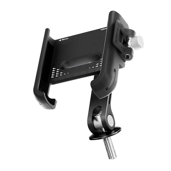 NFTIGB Bike Stem Phone Holder Shockproof Cellphone Mount Bracket Adjustable Width 360-Degree Rotation for Mountain Road Bikes Electric Scooters Aluminum Alloy Fork Stem Mounting