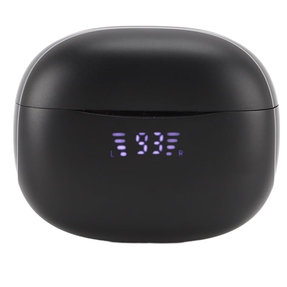 NFTIGB Bluetooth 5.3 Language Translator Earbuds 137 Languages Noise Reduction IPX6 Waterproof Wireless Translation Headset with Power Display Black 1.37 oz / 39 g