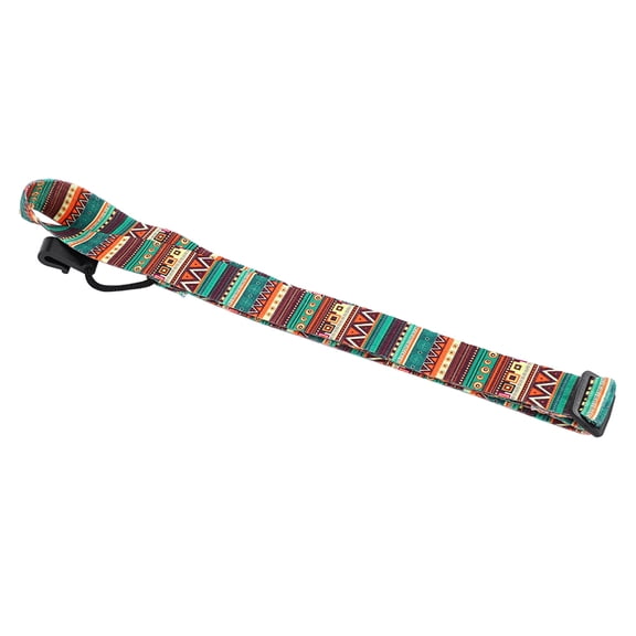 NFTIGB Bohemian Ethnic Style Adjustable Nylon Universal Ukulele Strap Belt Sling With Exquisite Hook For Mini Guitar And Ukuleles, Multicolor, 19.7-27.6 inches / 50-70 cm Length