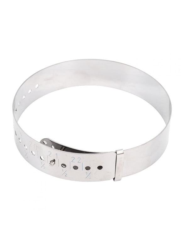 Bracelet Measuring Gauge Wrists Adjustable Sizing Tool 5.9~9.1 inches / 15~23cm Ring Adjuster Stainless Steel