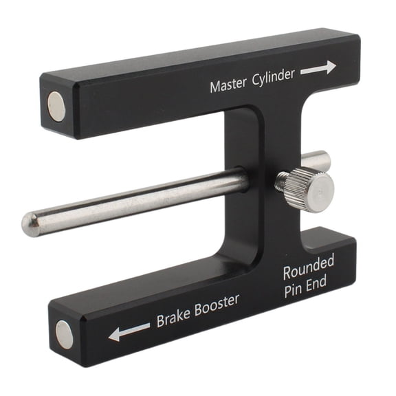 NFTIGB Brake Booster Adjustment Tool with Pin, Master Cylinder Push Rod Length Gauge, Premium Automotive Brake Push Rod Tool Kit, Magnet Design Brake Booster Tool 11x9x4 inches / 27.9x22.8x10.1 cm