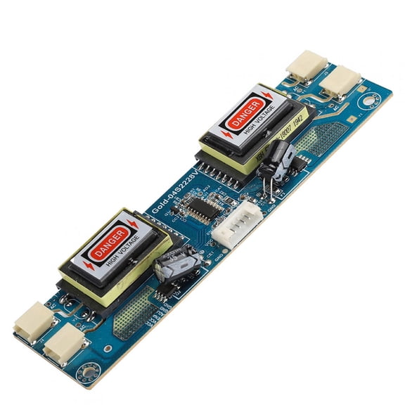 NFTIGB CCFL 4 Lamp Small Port High Pressure Inverter Board for 10-26" LCD Screen Backlight 10-28V