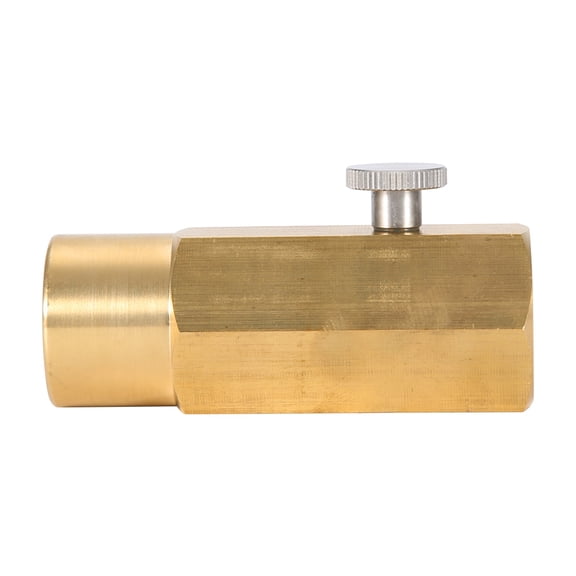 NFTIGB CO2 Refill Adapter Connector Kit for SodaStream Tank Filling, Heavy Duty Brass Fitting for CGA320 Valve, 4.33 inches / 11 cm Length, Leak-Proof Design for Home Soda Makers and Carbonators