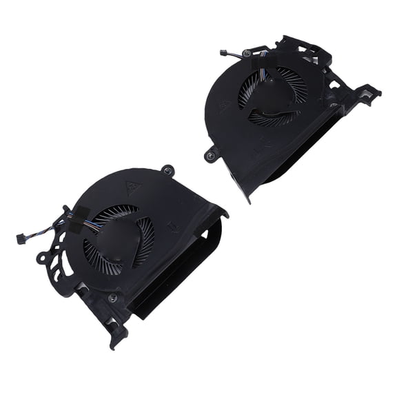 NFTIGB CPU GPU Cooling Fan Replacement for HP Studio ZBook 15 G5 G6 Laptop PC, Internal Cooler Fan Set Dual Fan Radiator with Thermal Paste Screws, 5.91 x 3.94 x 1.57 inches / 15.0 x 10.0 x 4.0 cm