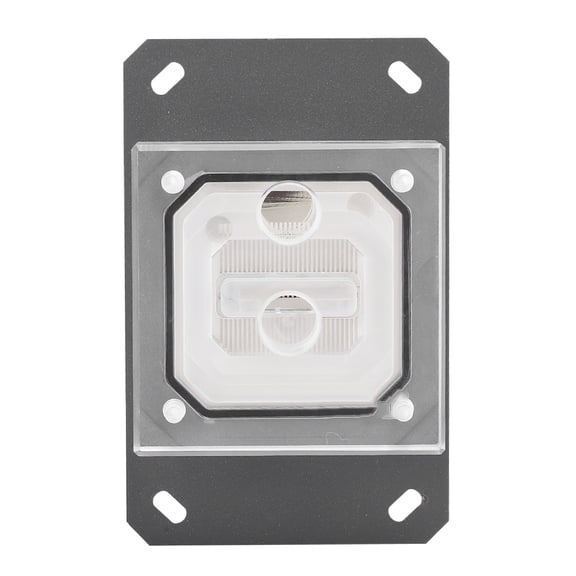 NFTIGB CPU Waterblock for AMD Series AM3 / AM4, Micro Water Channel PC Copper Cooling Block, Desktop Computer Heat Dissipation Accessories (6.30 in / 16 cm)