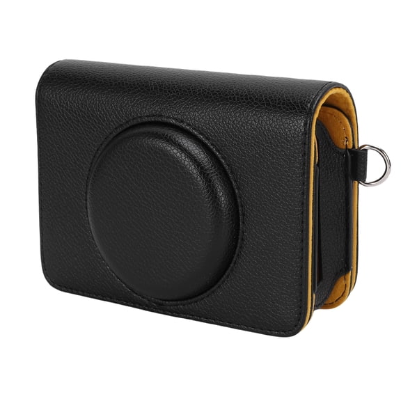 NFTIGB Camera Case Fit for Kodak C210R, PU Leather Detachable Front Cover Protective Lightweight Carrying Bag, Black Color with Adjustable Lanyard Strap for Everyday Travel and Outdoor Photography