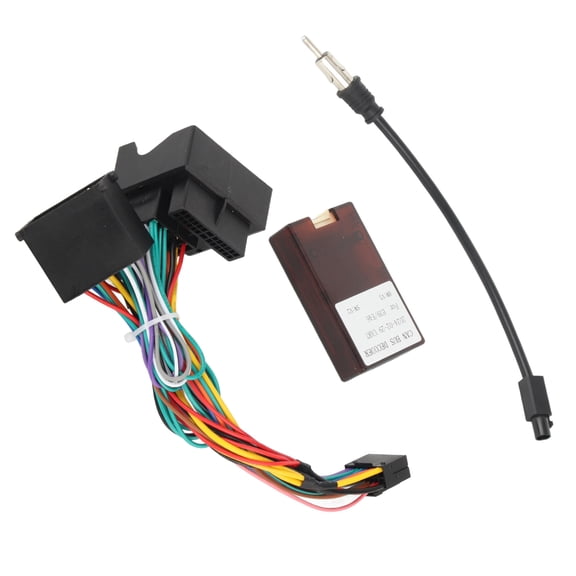 NFTIGB Car Power Cable Audio Wiring Harness Adapter Installation Kit with Canbus Box Replacement for BMW F30 F10 X5 E46 E39 E53 Stereo Wire Connector Reliable Automotive Electrical Replacement Part