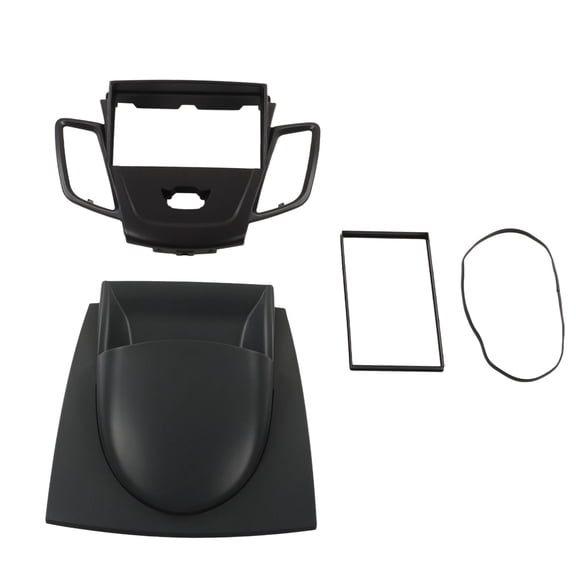NFTIGB Car Stereo Radio Mount Frame ABS Plastic Radio Facia Panel Replacement for Ford Fiesta 2008-2011 Dashboard Installation Trim Kit 13.78 in / 35 cm