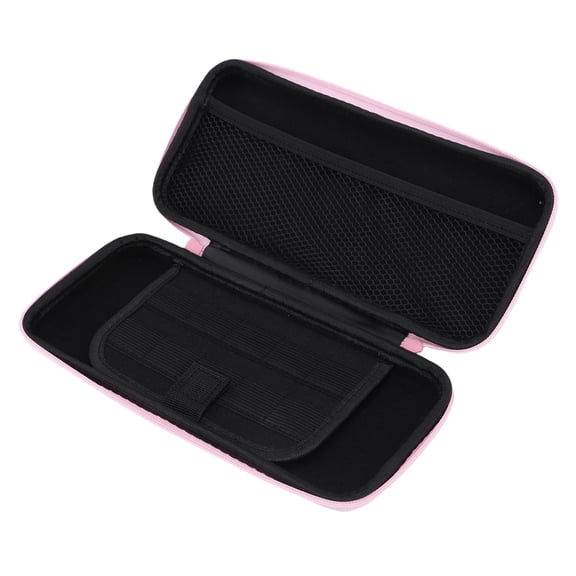 NFTIGB Carrying Case Fit for Switch 2 Console Waterproof Portable Protective Hard Shell Travel Bag Hand Strap Shoulder Strap Pink (11.81 inches / 30 cm)