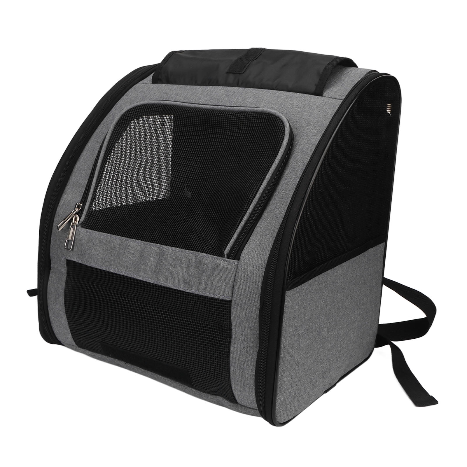 NFTIGB Cat Backpack Carrier Portable Breathable Large Capacity Pet Travel Carrier for Outdoor Hiking and Walking Gray Large Size Accommodates Pets up to 10kg/22.0lb with Mesh Windows