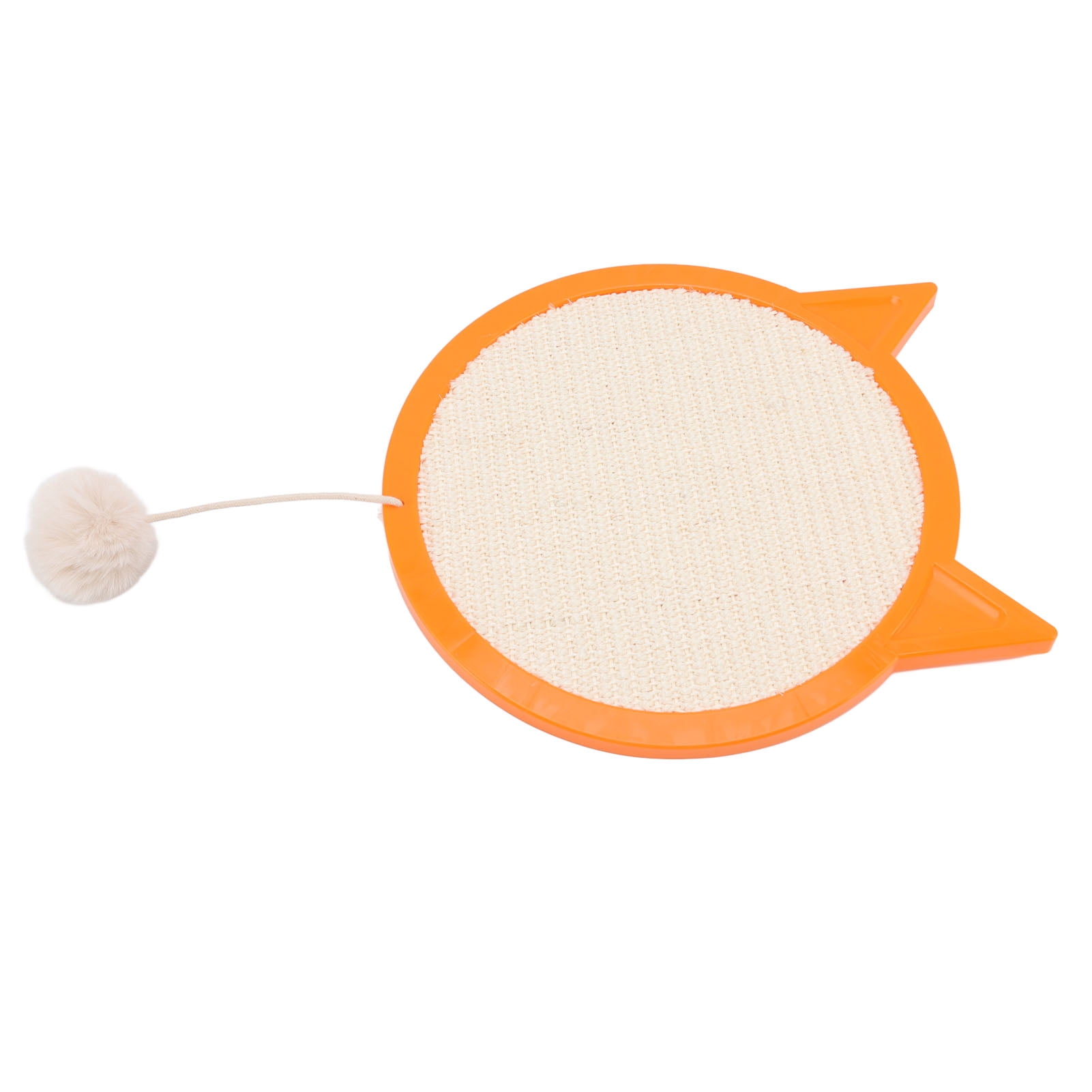 NFTIGB Cat Scratching Pad Sisal Scratcher Mat with Strong Suction Cups Decorative Furniture Protection for Home Type A, Light Brown, 12.6 inches / 32 cm
