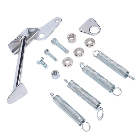 NFTIGB Chrome Carburetor Throttle Dual Return Spring Kit S2083 Sturdy Precise Control Replacement for Holley 2300 2305 4150 4160 Series Car Accessories 10 inches / 25.4 cm