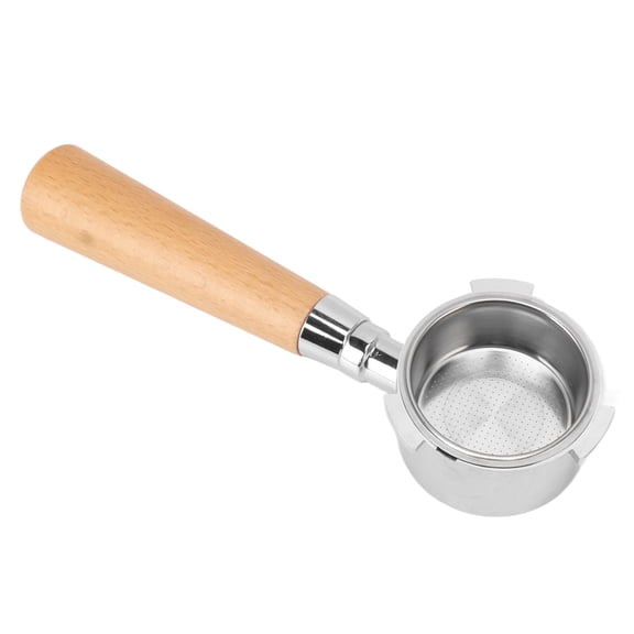 NFTIGB Coffee Bottomless Portafilter 3 Ears Ultra Fine Pore Filter Zinc Alloy Ergonomic Detachable Handle Espresso Maker Parts