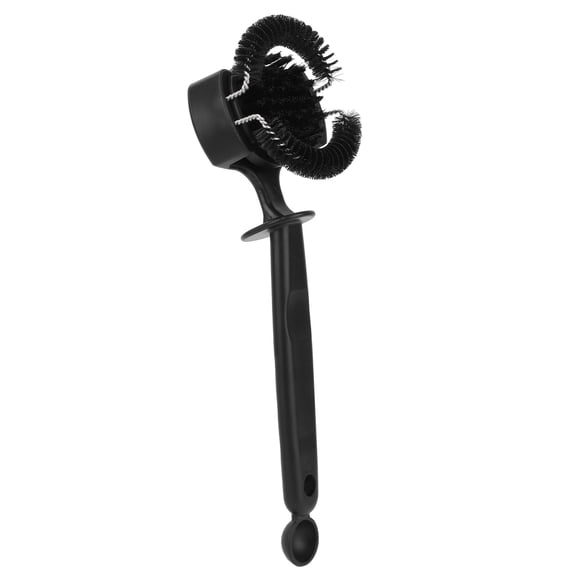 NFTIGB Coffee Machine Brewing Head Cleaning Brush Removable Espresso Maker Clean Tool with Nylon Bristles, 58 mm / 2.28 inches Size for Home Cafe Kitchen Use