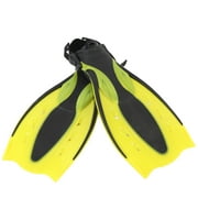 NFTIGB Comfortable Rubber Swim Training Fins Full Foot Diving Flippers for Men Women Teenagers Unisex S 40 41 Size 20.47 x 9.06 Inches / 52 x 23 CM, 2 Count