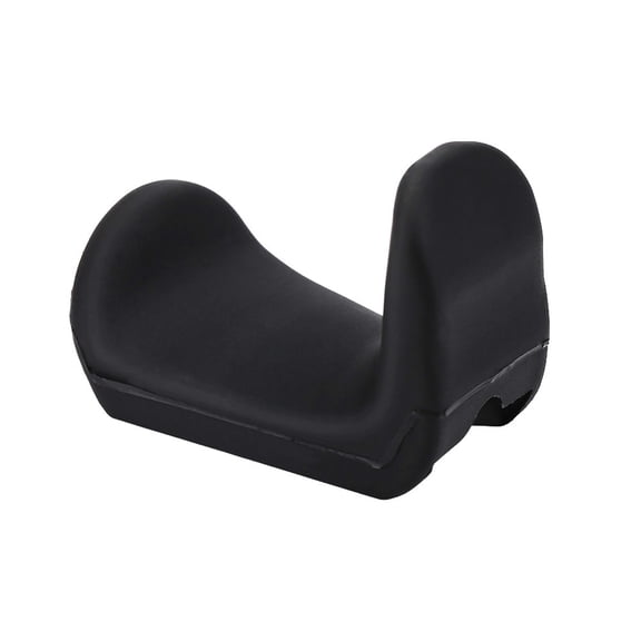 NFTIGB Comfortable Rubber Thumb Rest Cushion for Oboe Clarinet, 1.5mm / 0.05 inches Opening Thickness, Black