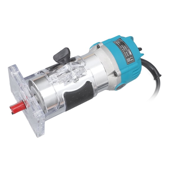 NFTIGB Compact Router Tool Wood Router 800W 30000RPM Electric Hand Wood Trimmer Corded Hand Trimmer Router Tool for Woodworking, 9.84 x 7.09 x 5.91 Inches / 25.0 x 18.0 x 15.0 cm