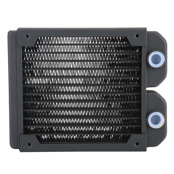 NFTIGB Computer Water Cooling Copper Radiator 14 Tubes CPU Cooler Heatsink 120mm / 4.72 inches G1/4