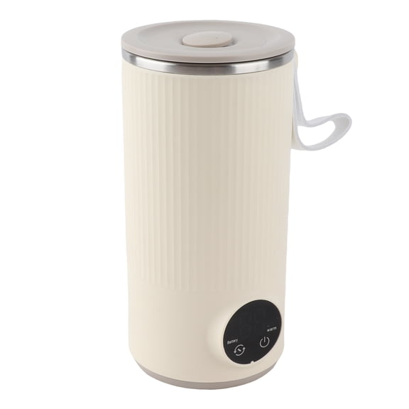 NFTIGB Cordless Portable Electric Kettle USB Charging 400ML / 13.5 fl oz Small Water Boiler, Rapid Heating Travel Tea Coffee Milk Maker Kettle with Stainless Steel Base