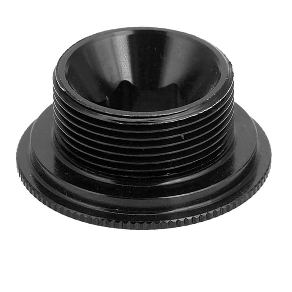 NFTIGB Crank Arm Bolt for Mountain Road Bike Bracket Cap M20x10 Crankset Screw BB Axis Screws, Black (0.8 inches / 20.3 mm)