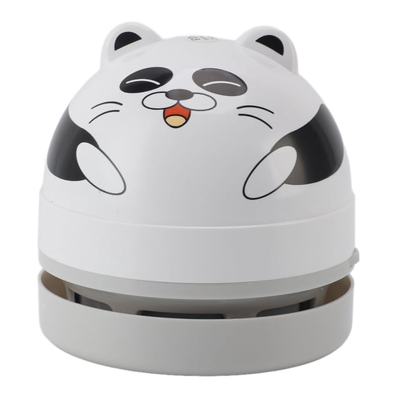 NFTIGB Cute Cartoon Panda Desktop Vacuum Cleaner Mini Cordless Table Dust Sweeper Portable Desk Mini Vacuum for Cleaning Dust Crumbs Computer Car, 3.54 x 3.46 inches / 9 x 8.8 cm