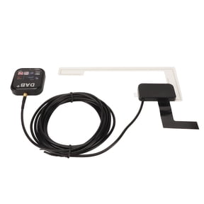 NFTIGB DAB DAB+ Radio Receiver USB Powered Portable Digital Radio Receiver Adapter with Antenna for Android Navigation Systems 7.87 inches / 20 cm Length Compact Easy Installation