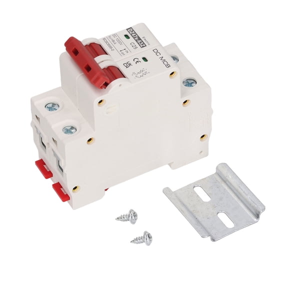 NFTIGB DC Circuit Breaker 2P 1000V 25A Short Circuit Protection Modular with DIN Rail for Solar PV
