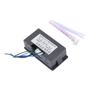 NFTIGB DC LED Digital Display 4 Digit 0-9999 Up/Down Plus/Minus Panel Counter Meter (3.15 inches / 8 cm) Green