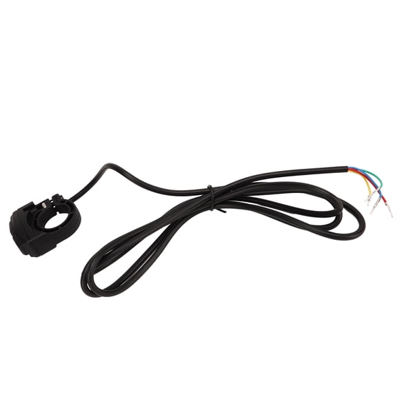 NFTIGB DK226 2-in-1 Electric Bike Light Horn Switch Headlight and Horn Control Dual Function Handlebar Switch Waterproof 12V-72V Universal Fitting for Mountain E-Bikes Scooters, Black