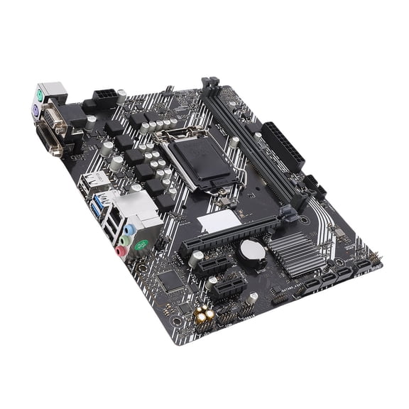 NFTIGB Desktop Computer Motherboard Prime H410M K Fit for LGA 1200 10th Gen CPU PCI E 3.0 Micro ATX DDR4 64GB