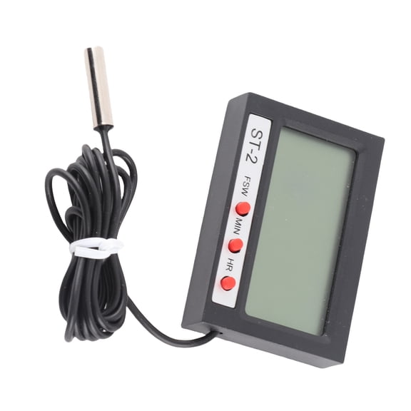 NFTIGB Digital Accurate Car and Aquarium Thermometer Internal External Dual Temperature Display for Fridge Laboratories Fish Tanks 2.2x1.5x0.5 inches