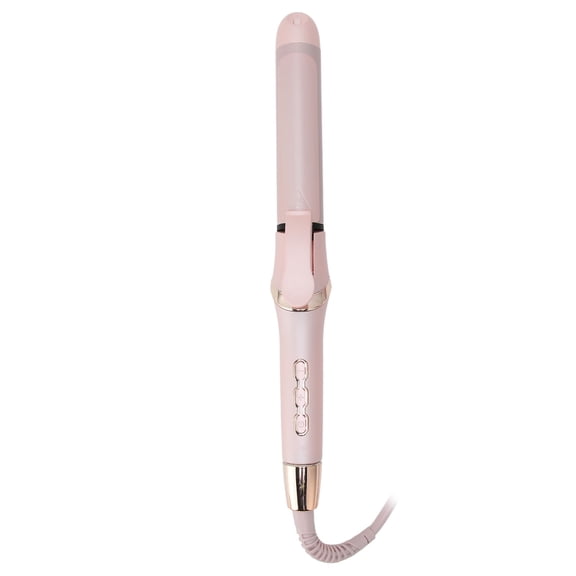 NFTIGB Digital Ceramic Hair Curling Iron, LCD Temperature Control Anti-Scalding Tool, UK Plug 220V (13.78 inches / 35 cm)