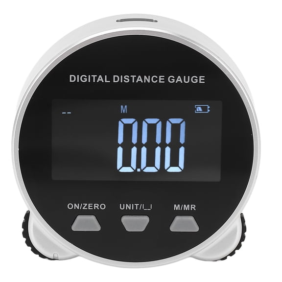 NFTIGB Digital Distance Gauge Rechargeable LCD Screen Electronic Long Distance Rolling Measuring Tool Built-in Battery Highly Accurate Meter For Construction DIY