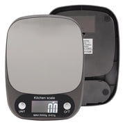 NFTIGB Digital Kitchen Scale 11 lbs / 5 kg Multifunction Electronic Food Weight Scale for Cooking Baking Stainless Steel Gray