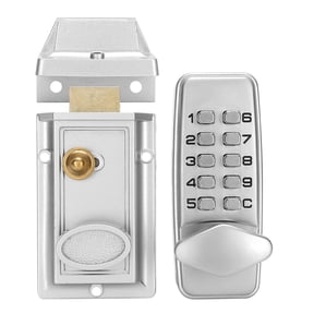 NFTIGB Digital Password Door Lock Mechanical Code Waterproof Keyless Entry Electronic Cabinet Locker 5.6 inches / 142 mm Ambidextrous