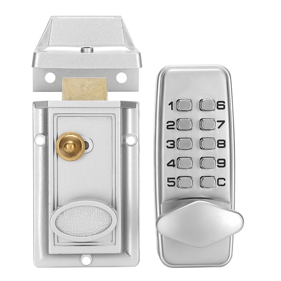 NFTIGB Digital Password Door Lock Mechanical Code Waterproof Keyless Entry Electronic Cabinet Locker 5.6 inches / 142 mm Ambidextrous