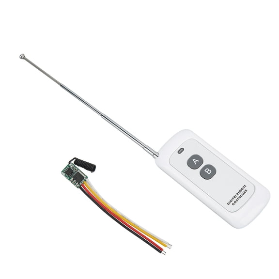 NFTIGB Digital Remote Controller High Sensitivity Mini Remote Switch DC3.5-12V (4.72 inches / 12 cm)