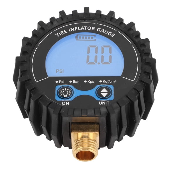 NFTIGB Digital Tire Pressure Gauge 3-200 PSI High Precision LCD Display with Backlight, Universal Fit for Car Truck RV Motorcycle, Blue