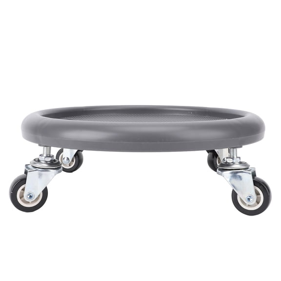 NFTIGB Disc Wheel Roller Trainer 360 Degree Rolling Enhanced Strength Exercise Portable Multifunctional Fitness Roller Sliding Disc for Home Gym Gray