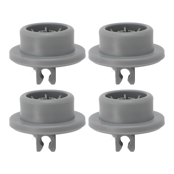 NFTIGB Dishwasher Lower Rack Wheel 165314 Replacement for Neff Bosch Siemens Dishwashers, BPA-Free Heavy Duty Plastic Lower Basket Rail Roller (4 Pack) - 1.5 in / 3.8 cm