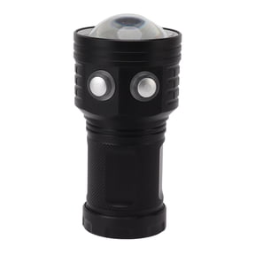 NFTIGB Diving Video Light 10000LM IPX8 Waterproof Professional Dive 100m Red and Blue Fill Light Underwater Flashlight