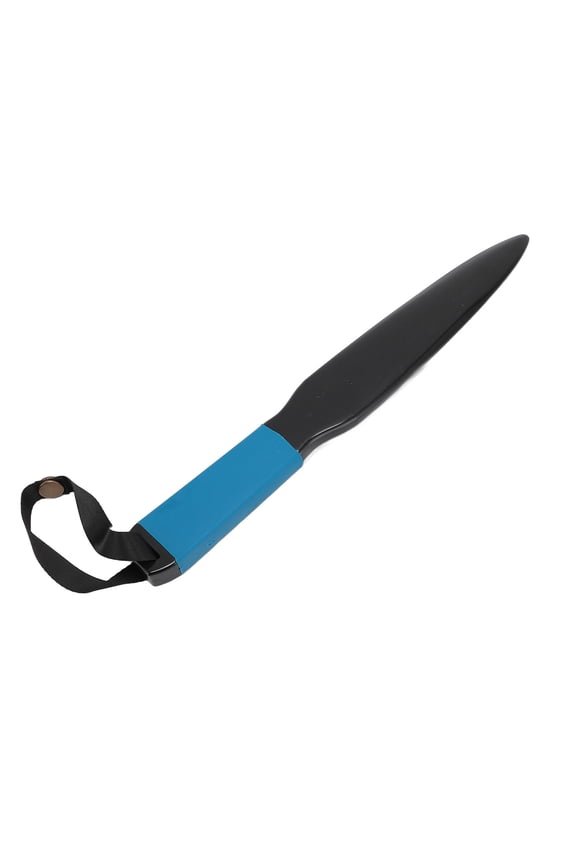 Dog Break Stick Nylon Rubber Versatile Stress Relief Easy to Use Bite Training Chew Toy for Backyard Garden Large Dogs Pitbull Blue Handle 13.78 inches / 35 cm
